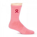 Pink Ribbon Socks